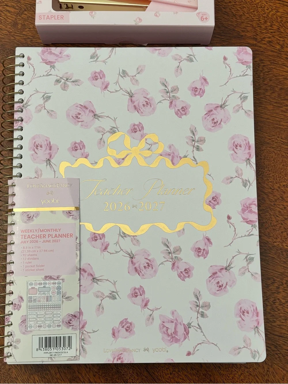 LoveShackFancy spiral bound